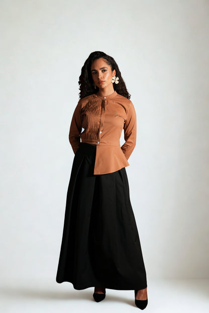 The Tux Pleated Shirt