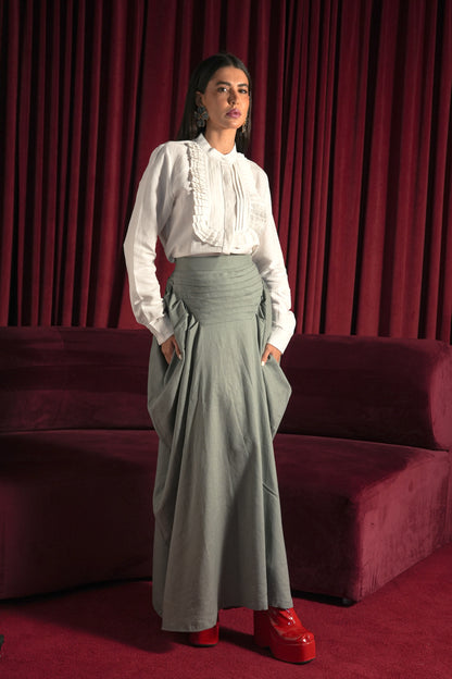 The Vintage Pleated Skirt