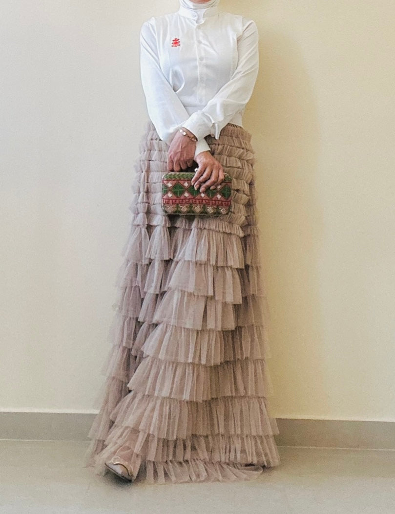 Maxi Tulle skirt