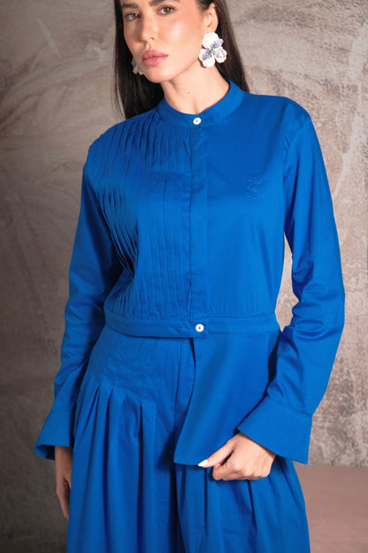 The Tux Pleated Shirt